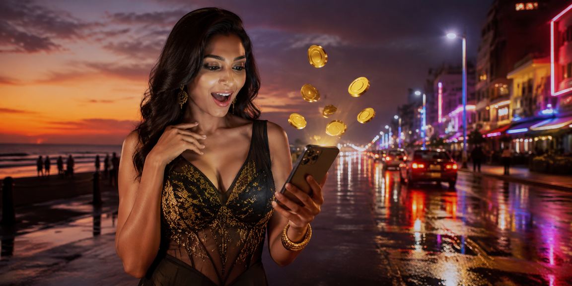 Player celebrating jackpot win online
